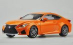 1:18 Scale Orange / Blue / White Diecast Lexus RC F Model