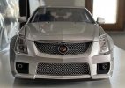 Gray / Silver / Black 1:18 Diecast 2009 Cadillac CTS-V Model