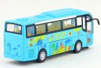 Blue Kids Summer Holiday Diecast Motor Homes Toy