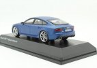 Blue / Gray 1:43 Scale Diecast Audi RS7 Sportback Model