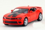 Kids 1:38 Gray / Red / White / Yellow Diecast Chevrolet Camaro