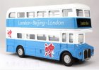 1:76 Scale Alloy Classical London Double Decker Bus