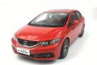 Red 1:18 Scale Diecast 2014 Honda CIVIC Model