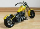 Blue-Yellow Medium Scale Handmade Tinplate Harley Davidson