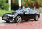 Black / White 1:24 Scale Diecast 2019 Audi A6L Limousine Model