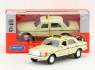 Creamy White 1:36 Scale Kid Diecast Mercedes Benz W123 Taxi Toy