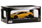 Yellow / Orange 1:24 Diecast Lamborghini Murcielago SV Model