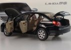 1:18 Scale Black / White Diecast 2008 VW Lavida Model