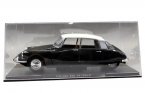 Black 1:24 Scale WhiteBox Diecast 1963 Citroen DS 19 Model