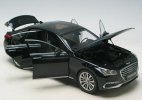 1:18 Black / White Diecast 2017 Hyundai Genesis G80 Sport Model