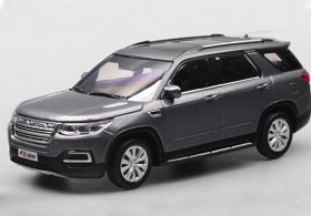 Gray 1:43 Scale Plastic 2017 Changan CS95 SUV Toy