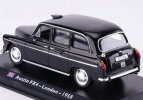 Black 1:43 Scale Diecast 1958 Austin FX4 London Taxi Model