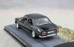 Black 1:43 Scale UH Diecast Peugeot 504 Model