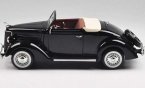 Black 1:18 Scale Welly Diecast 1936 Ford Deluxe Cabriolet Model