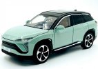 Black / White / Blue 1:24 Scale Diecast NIO ES6 SUV Toy