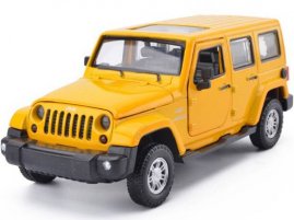 Kids Green / Red / Yellow 1:32 Diecast Jeep Wrangler Toy