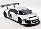 Kids 1:24 Scale White / Silver R/C Audi R8 LMS Toy