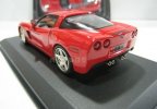 Red 1:43 Scale DEA Diecast Chevrolet Corvette Z51 Coupe Model