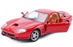 Red 1:24 Scale Bburago Diecast Ferrari 550 Maranello Model