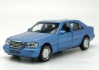 Black /White / Silver / Blue 1:32 Diecast Mercedes-Benz W140 Toy