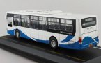 1:50 Scale White NO.799 Diecast Daewoo ShangHai City Bus Model