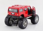 Kids Red / Blue / White / Black Big Tires Diecast Hummer H2 Toy