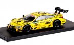 1:43 Scale NO.16 Deutsche Post Painting Diecast BMW M4 DTM Toy