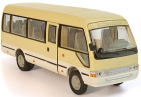 Red / Green / White Toyota Coaster Kids Coach Bus Toy