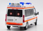 GCD 1:64 Scale Ambulance White Diecast Ford Transit Model