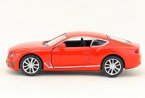 Kids 1:36 Scale Red / Blue Diecast Bentley Continental GT Toy