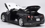 Black 1:24 Scale Maisto Police Diecast Nissan GT-R Model