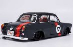 Black 1:24 Scale Maisto Diecast VW 1600 Notchback Model