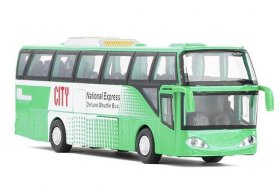 Blue / Green / Yellow /Red 1:50 National Express Shuttle Bus Toy