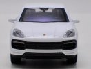 Kids 1:36 Scale Welly White Diecast Porsche Cayenne Turbo Toy