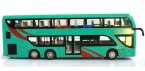 Alloy White / Yellow / Red / Green Kid BeiJing Double Decker Bus