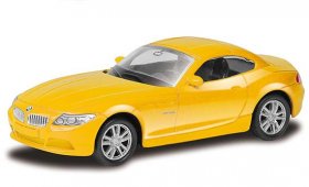 1:64 Scale Kids Yellow / Blue Diecast BMW Z4 Toy