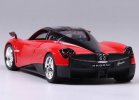 Blue / Red 1:24 Scale MotorMax Diecast Pagani Huayra Model