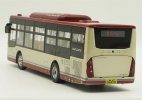 Red 1:43 Scale Diecast Sunlong SLK6109 Tianjin City Bus Model