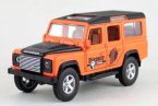 Kids Red /Orange /Black /White Diecast Land Rover Defender Toy