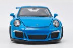 1:24 Scale Blue / Red Welly Diecast Porsche 911 GTS RS Model