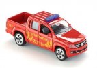 Red Kid Mini SIKU 1467 Diecast VW Fire Fighting Pickup Truck