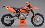 Orange 1:12 Scale NewRay Diecast KTM 450 EXC Model