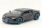 Kids Black 1:32 Scale Diecast Bugatti Chiron Toy