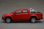 Red / White Kids 1:46 Scale Diecast VW Amarok Pickup Truck Toy