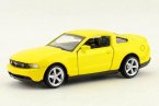 Kids 1:43 Scale Red / Yellow Diecast Ford Mustang GT Toy