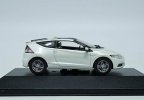 1:43 White / Siver J-Collection Diecast 2010 Honda CR-Z Model