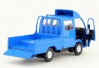 1:32 Scale White / Yellow / Blue Isuzu Light Truck Toy