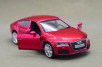 Kids 1:36 Scale Blue / Red Diecast Audi A7 Toy