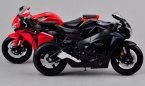 Red / Black Welly 1:10 Scale Diecast Honda CBR 1000 RR