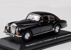 Black / Gray 1:43 Diecast 1954 Bentley R-Type Continental Model